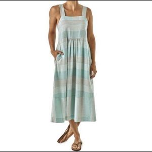 🔷 Patagonia garden island dress hemp tencel S 🔷